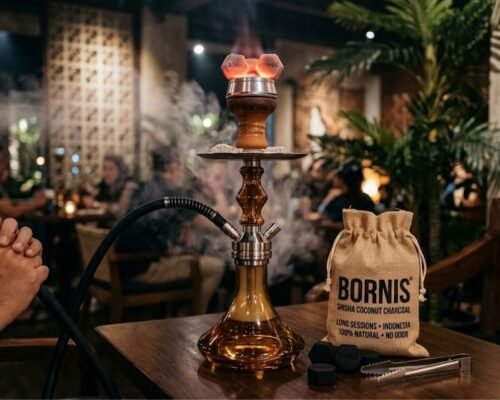 Long Sessions Shisha Charcoal from Indonesia