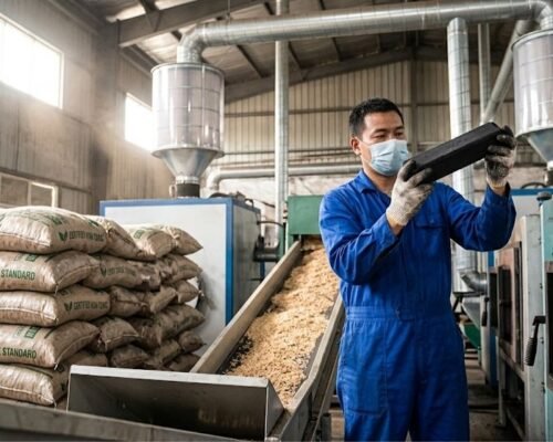 Non-Toxic Sawdust Charcoal for Food Industry