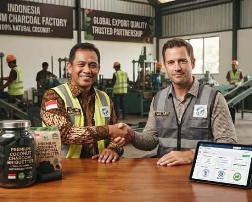 Partnering with a 100 Percent Natural Coconut Charcoal Exporter